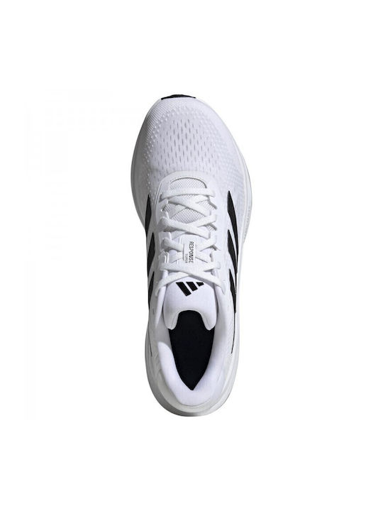 Response Super Herren Sportschuhe Laufen Cloud White / Core Black / Halo Silver