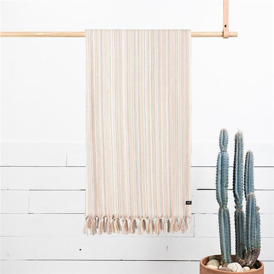 Slowtide Pennylane Beige 175x97cm Beach Towel