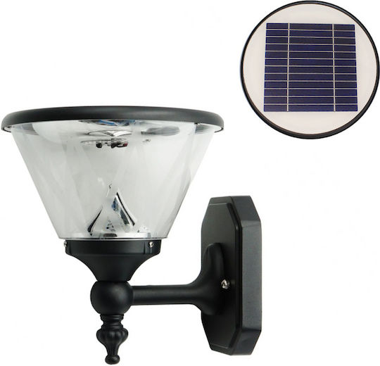 Rixme Wall Mounted Solar Light Traffic light Warm to Cool White with Remote Control IP67 25cmx26cmx29cmcm
