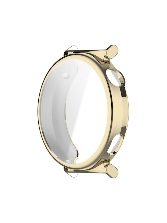 Watch Protection Silicone Case in Gold color for Huawei Watch GT5 Pro 42mm