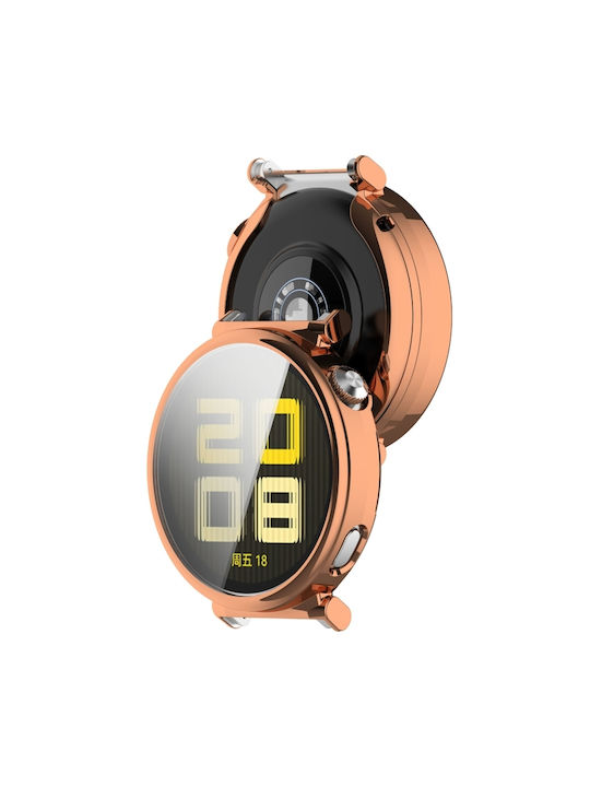 Watch Protection Silicone Case in Rose Gold color for Huawei Watch GT5 Pro 42mm