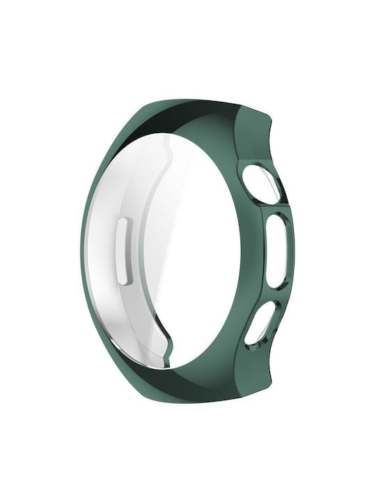 Watch Protection Silicone Case in Green color for Huawei Watch 5 42mm