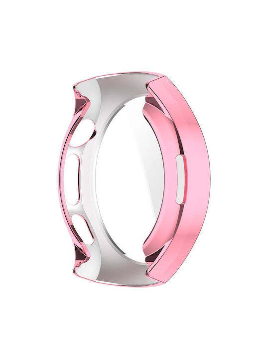 Watch Protection Silicone Case in Pink color for Huawei Watch 5 46mm