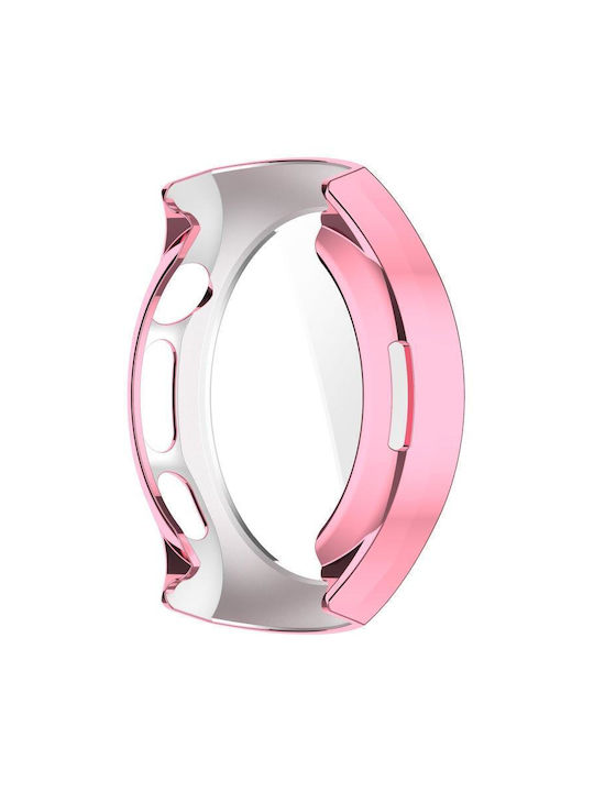 Watch Protection Silicone Case in Pink color for Huawei Watch 5 42mm