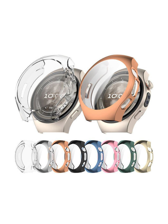Watch Protection Silicone Case in Rose Gold color for Huawei Watch 5 42mm