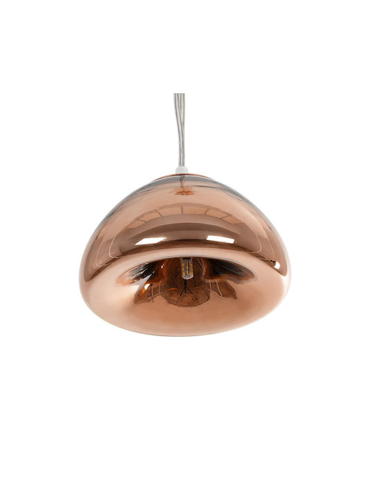 GloboStar Cristin Pendant Light Copper Bell with Socket G4 18x18x13cm