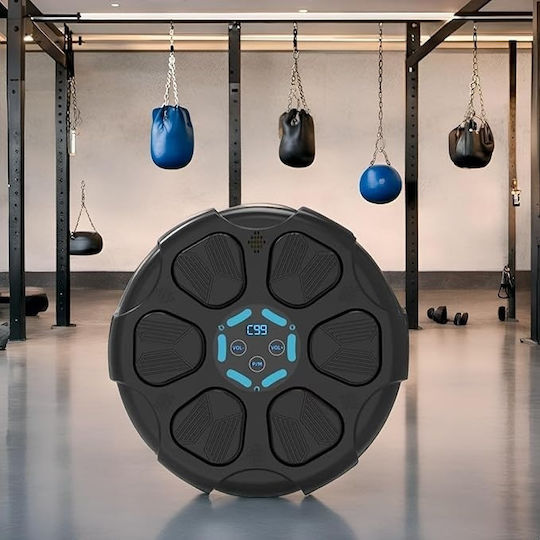 Wandmontierter Kampfsportziel Schwarz