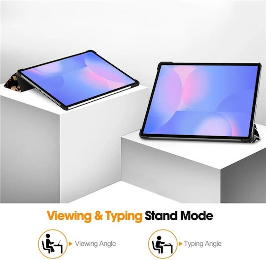 Husă Tabletă Samsung Galaxy Tab S10 FE Plus Skyddar Innovation Suport Multi-unghi Funcție Sleep Wake Foldpro Urban Vibe Set Autocolant