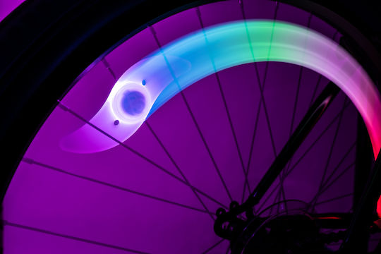 Spițe Cu Led-uri Rgb Colorate Clip-on Spokebrightz