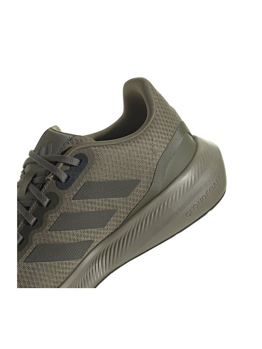 Runfalcon 3 Sport Shoes Running Olive Strata / Shadow Olive / Core Black