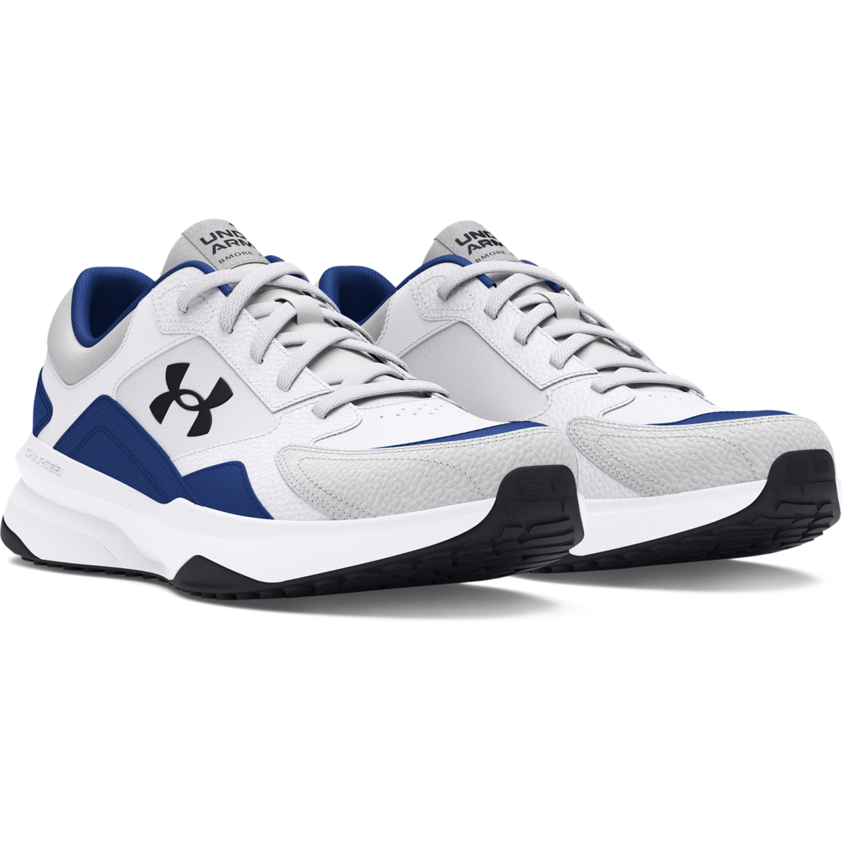 Under Armour Edge Leather Men\'s Training Shoes White Blue 3028375-103 Size 11 Under Armour Edge Leather Men main image 3