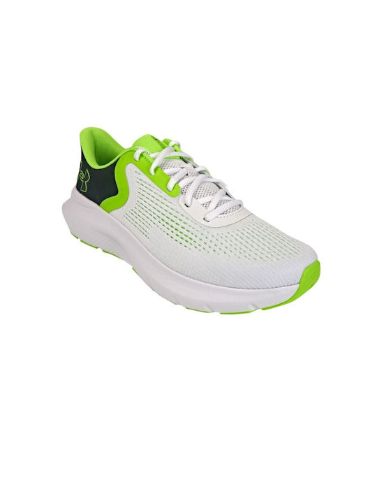 Charged Rogue 5 Sport Shoes Running White / Black / Hyper Green