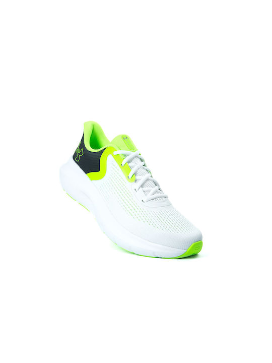 Charged Rogue 5 Sport Shoes Running White / Black / Hyper Green