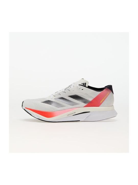 Adizero Boston 12 Мъжки Спортни обувки Running Ftw White / Aurmet / Solid Red