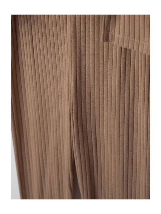 Kids' Set with Leggings Winter 2pcs Beige