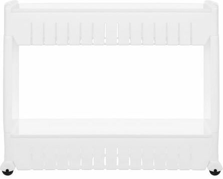 SPM SPM Lebensmittelregal Kunststoff 3 Ebenen Weiß 54,5x12,5x72,5cm