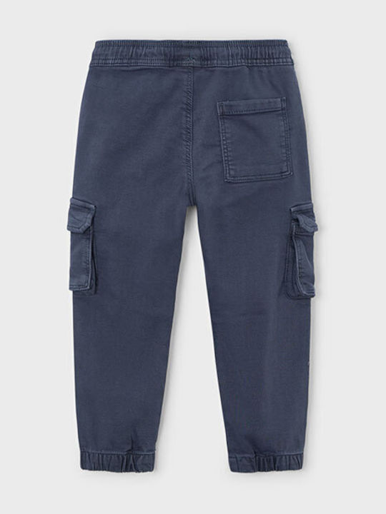 Mayoral Kids' Cargo Pants Gray Eclipse