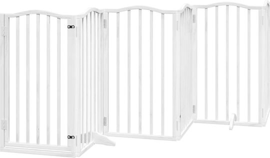 vidaXL Divider Dog in White Color 300 x 90cm