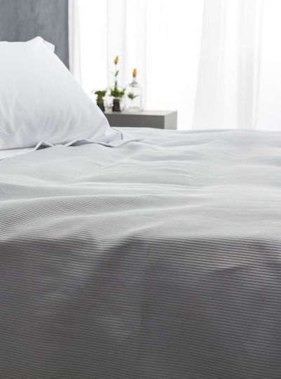 Vesta Home Super Double Hotel Pique Blanket White 230x250cm
