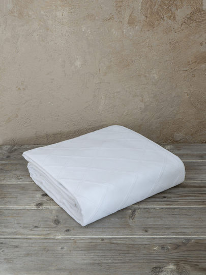 Sprintzio Super Double Hotel Pique Blanket White 250x260cm