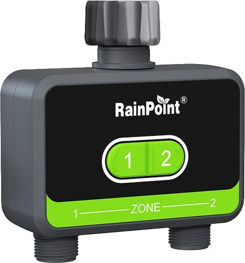 RainPoint Programator Pentru Irigații Chiuvetă Baterie 1 Ieșire Cu Bluetooth