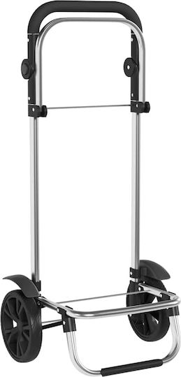 Stoff Einkaufswagen Klappbar Blau 21x21x100.5cm