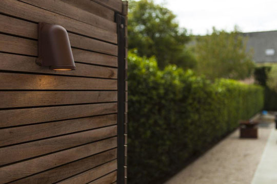 Lutec Wall-Mounted Outdoor Lighting Bronze Lutec Wall-Mounted Outdoor Lighting Bronze