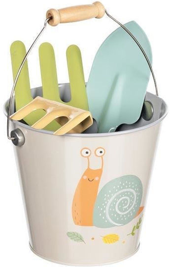 Goki Eimer Gartengeräte H13cm ∅14,5cm