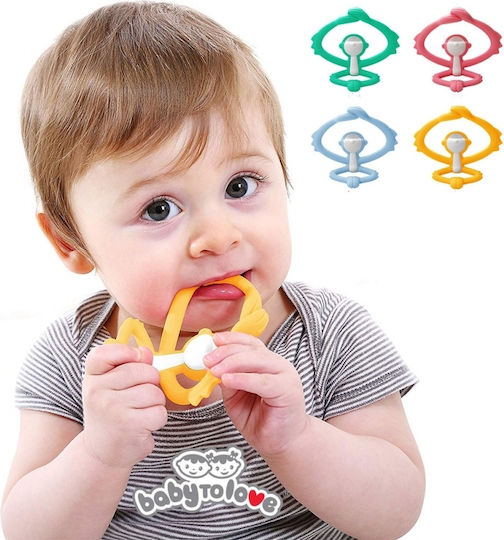 Baby to Love Hugging Monkey Silicone Teether for 3 Months+