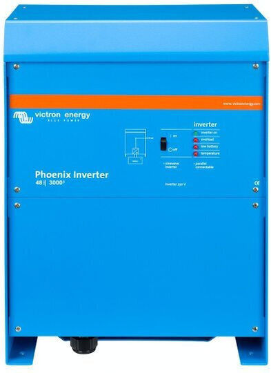 Victron Energy Phoenix 48/3000 Pure Sine Wave Inverter Power Supply with Nominal Input Voltage 48V Single Phase PIN483020000