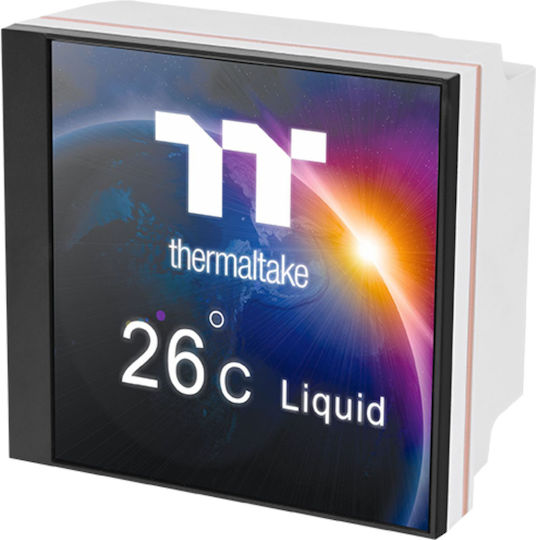 Thermaltake MAGFloe 420 Ultra Υδρόψυξη AIO CPU με 3 Ανεμιστήρες 140mm και ARGB Φωτισμό Λευκή