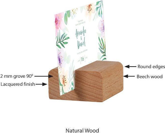 Table Menu Stand 4x4 cm