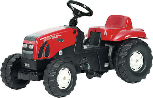 Παιδικό Τρακτέρ Zetor Forterra 135 Ποδοκίνητο με Πετάλι Κόκκινο