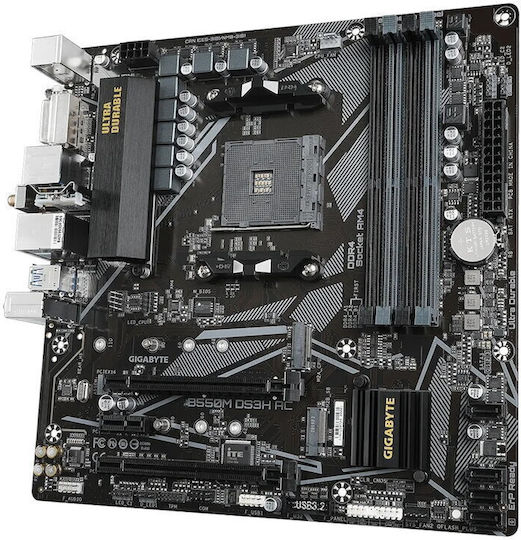 Gigabyte B550M DS3H AC R2 Wi-Fi Motherboard Micro ATX με AMD AM4 Socket