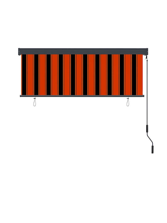 vidaXL Rollos Mögliche Partieller Blackout Orange P180xH250cm 362086