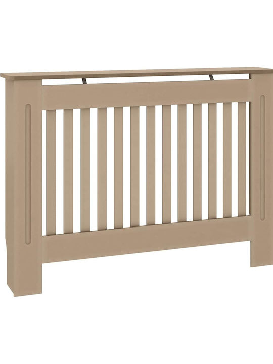 Vidaxl Капак за Радиатор 2 Бр Кафяв 112 X 19 X 81.5 См
