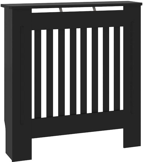 Vidaxl Καπάκι Καλοριφέρ 2 Pcs Μαύρο 78 X 19 X 81.5 Cm