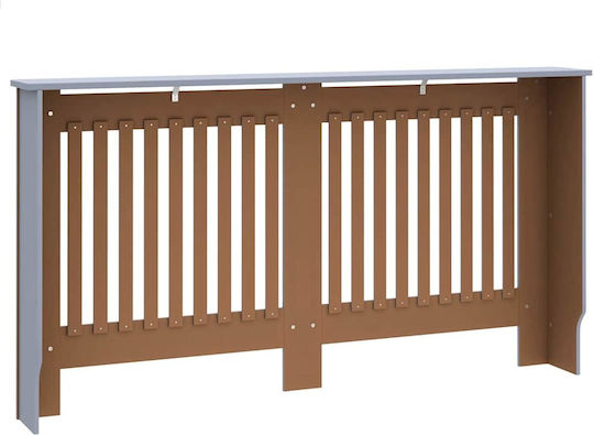 Vidaxl Καπάκι Καλοριφέρ 2 Pcs Γκρι 152 X 19 X 81.5 Cm