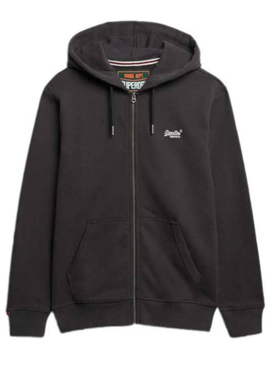 Sweatshirt with Hood Carbon