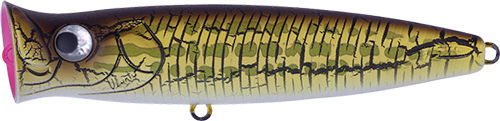 Изкуствен Fishus Lurenzo Ubuntu Popper 7см Cp Chrome Pilchard