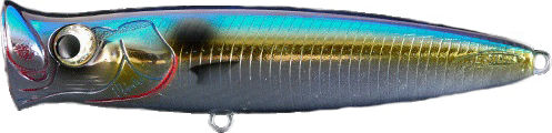 Künstliche Köder Fishus Lurenzo Ubuntu Popper 11,5cm Weiß