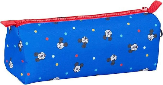 Safta Fabric Pencil Case Blue