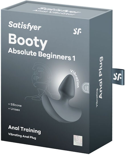 Satisfyer Absolute Beginners 1 Πρωκτική Σφήνα με Δόνηση Small Κόκκινη