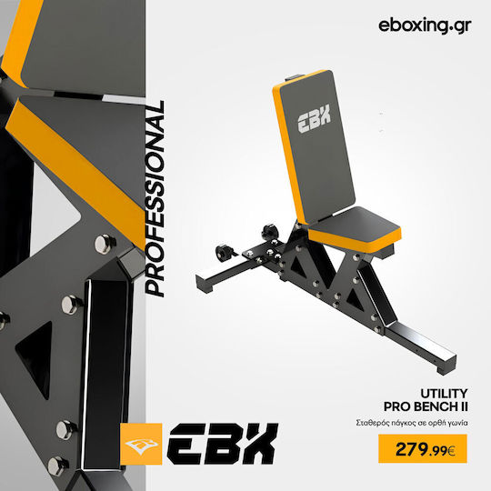 eBoxing Ρυθμιζόμενος Πάγκος Γυμναστικής