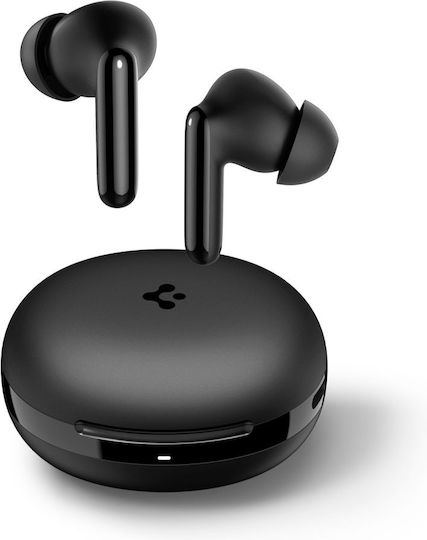 Spigen SA2400 In-ear Bluetooth Handsfree Earphones with Charging Case Black