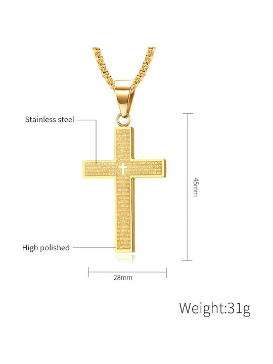 Legend Accessories Ατσάλινος Σταυρός Legend Accessories Ατσάλινος Σταυρός