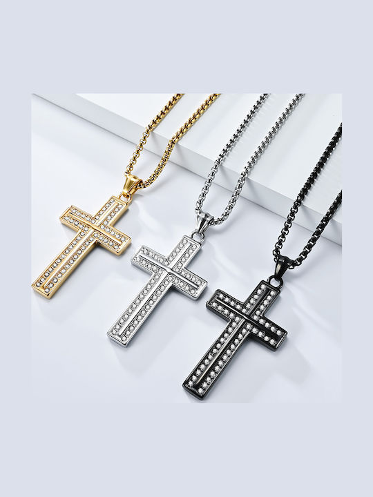 Legend Accessories Cross from Steel with Chain