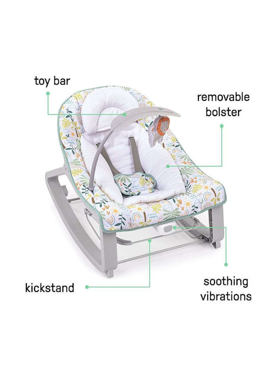 Ingenuity Elektrisch Baby Relax Schaukel Keep Cozy mit Vibration Madi für Kind bis 18kg
