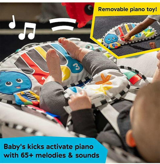 Baby Einstein Electric Baby Relax Swing Kick to It 4-in-1 with Music and Vibration Gray for Child up to 9kg
