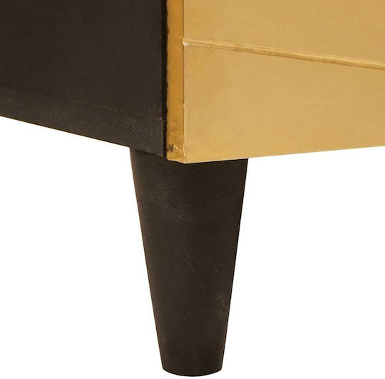 Μπουφές mit Schubladen Black, Gold 60x33.5x100cm